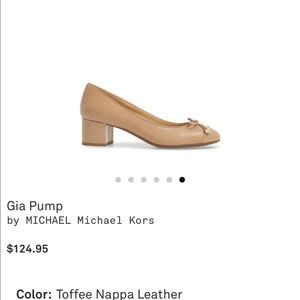 Michael Kors heels, perfect for work!